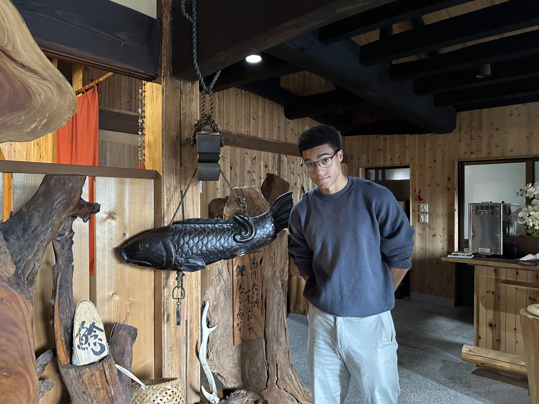 Mark Williams in Japan